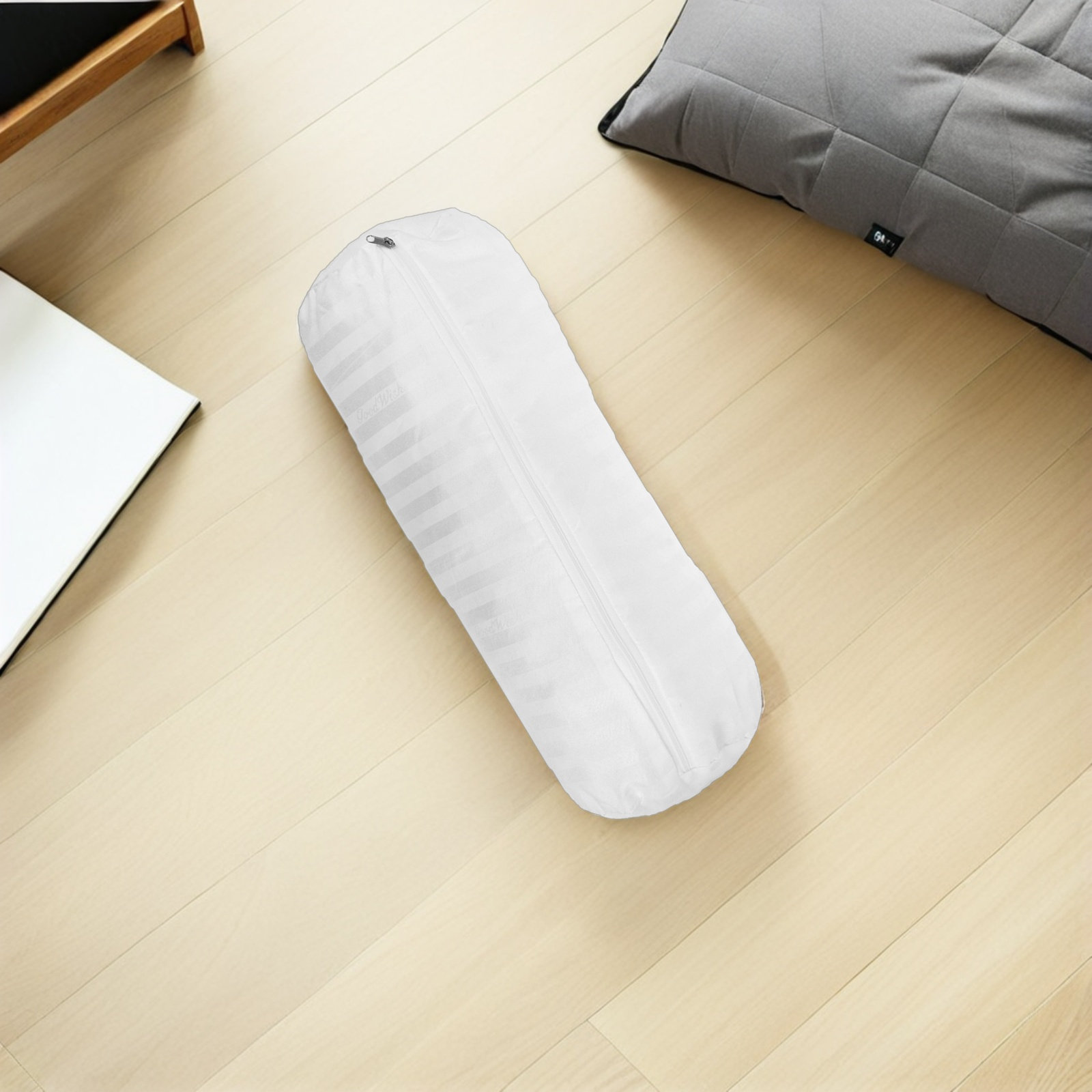 Bolster Cushion Round - 2Pcs Cervical Neck Roll Pillow Covers