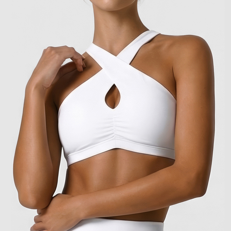 Pilates Yoga Wear - Women Soft Sports Underwear Solid Color