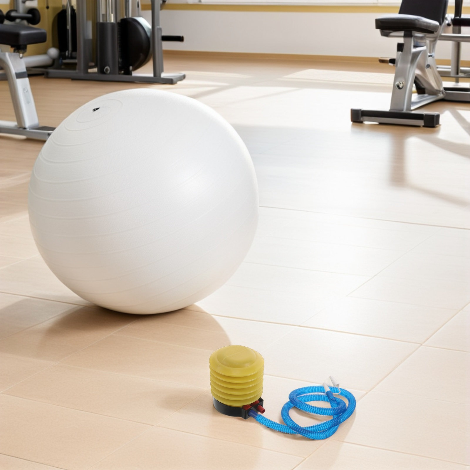 1Set Yoga Ball Pump Manual Foo - Pilates Yoga Origin ulasan dan harga