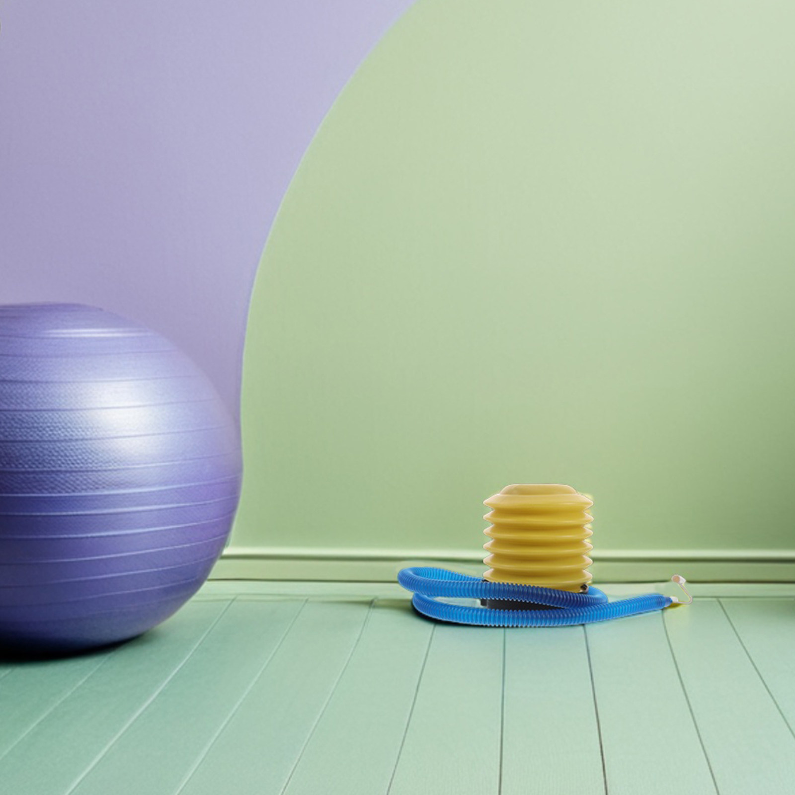 1Set Yoga Ball Pump Manual Foo - Pilates Yoga Origin ulasan dan harga