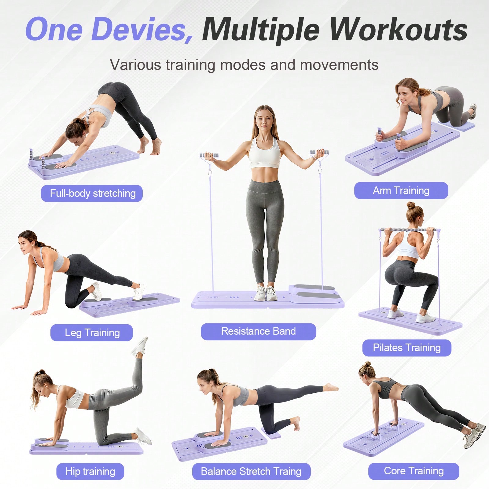 Pilates Reformer With Bar, Pil - Pilates & Yoga Unleashed Studio ulasan dan harga