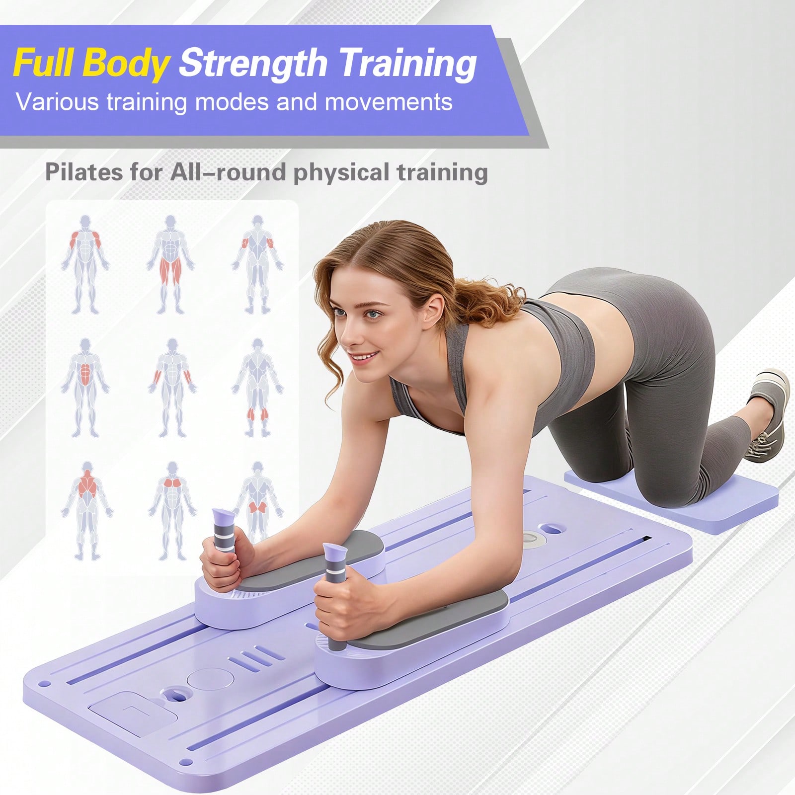 Pilates Reformer With Bar, Pil - Pilates & Yoga Unleashed Studio ulasan dan harga
