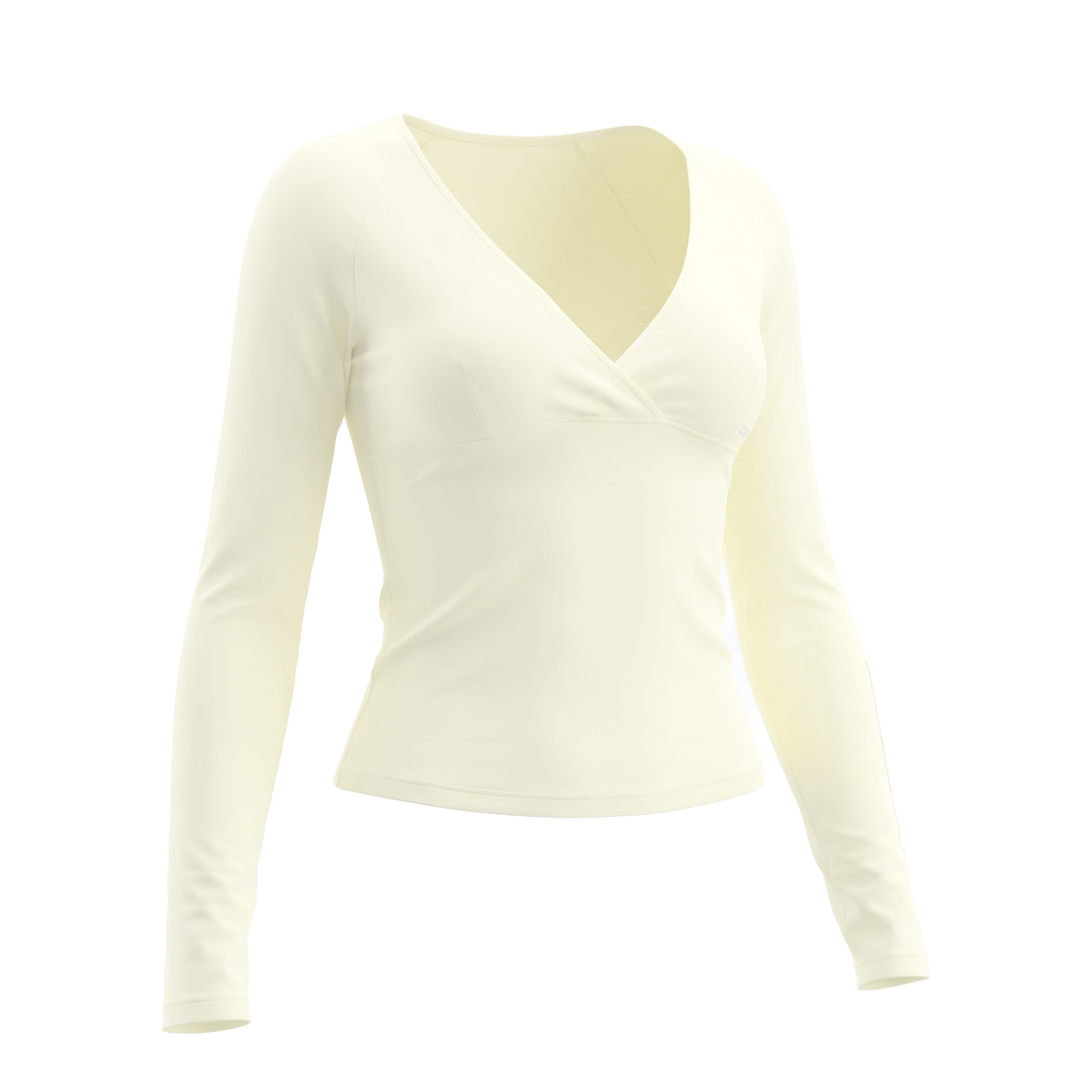 New Nude-skin-friendly V-neck  - Pilates V Yoga ulasan dan harga