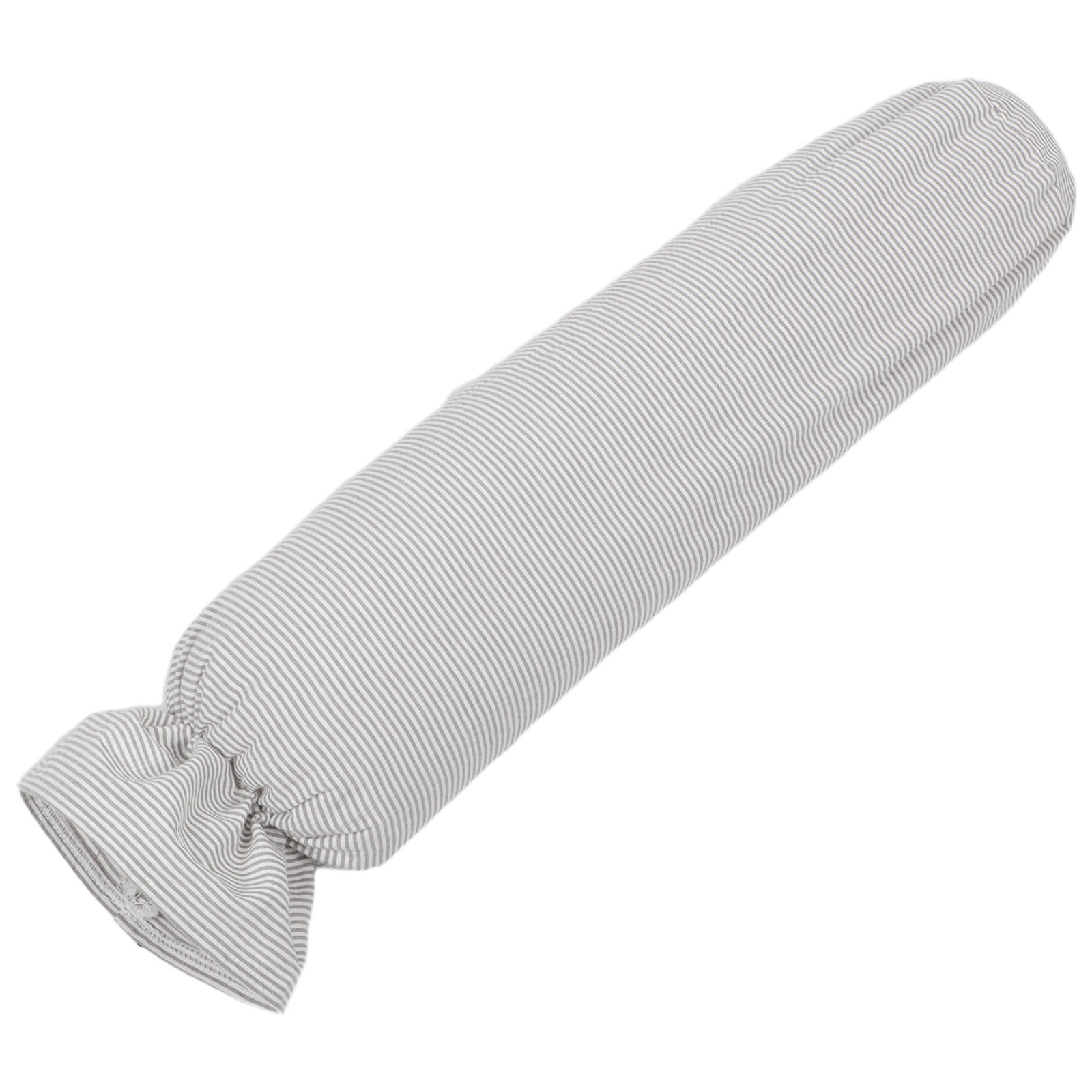 Light Grey Cylinder Neck Pillo - Bolster Cushion Round ulasan dan harga