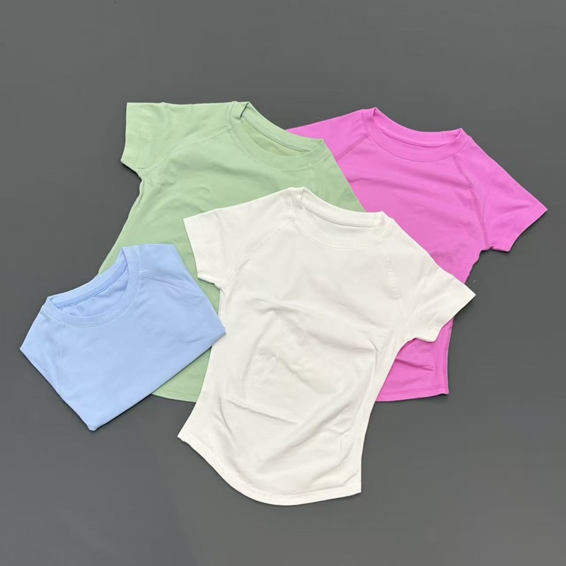 Short Sleeve Seamless Yoga Top - Pilates Yoga Top ulasan dan harga