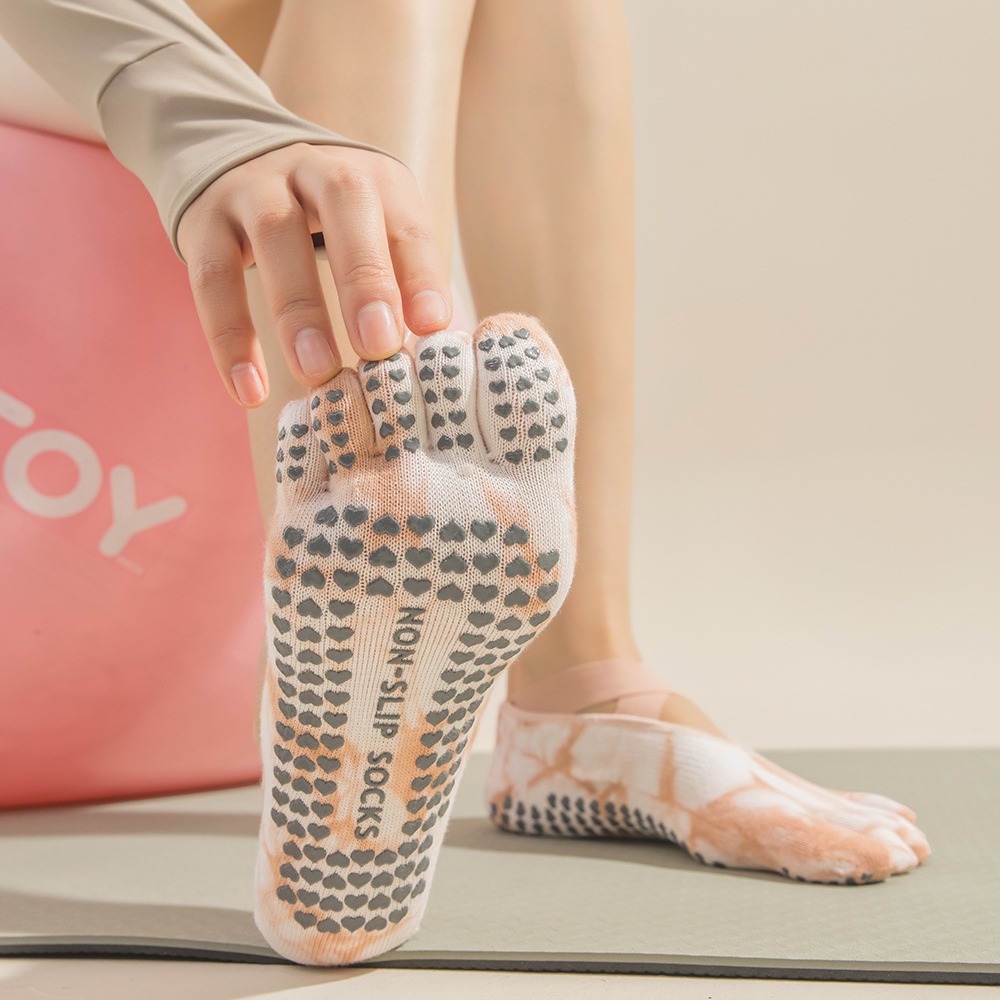Tie-Dye Women's Five Finger Gr - Pilate Yoga Workout ulasan dan harga
