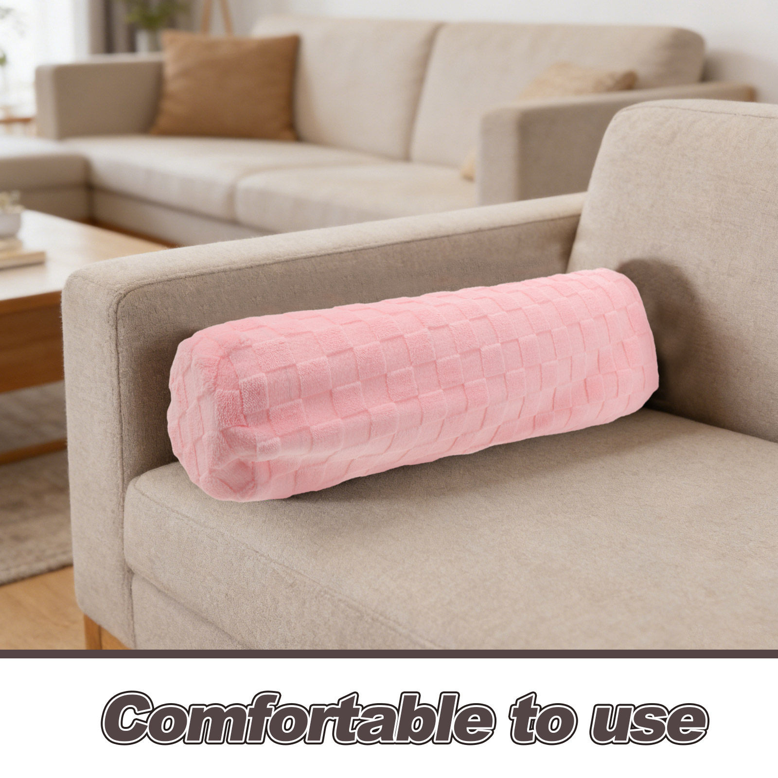 Cylindrical Bolster Pillow Cov - Bolster Cushion Round ulasan dan harga