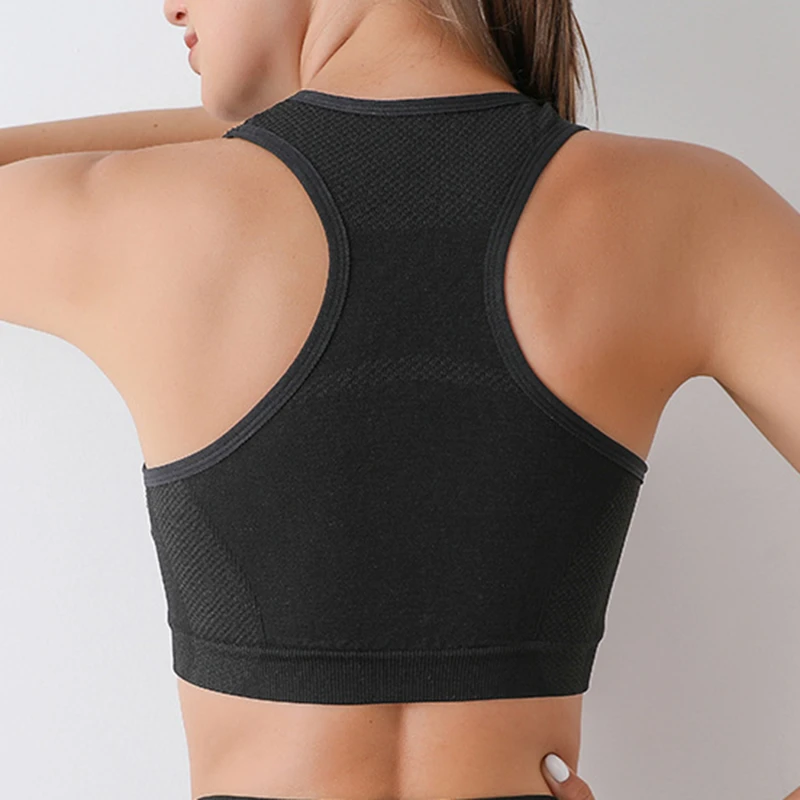 Women Sports Bra Top Push Up F - Pilates Yoga Wear ulasan dan harga