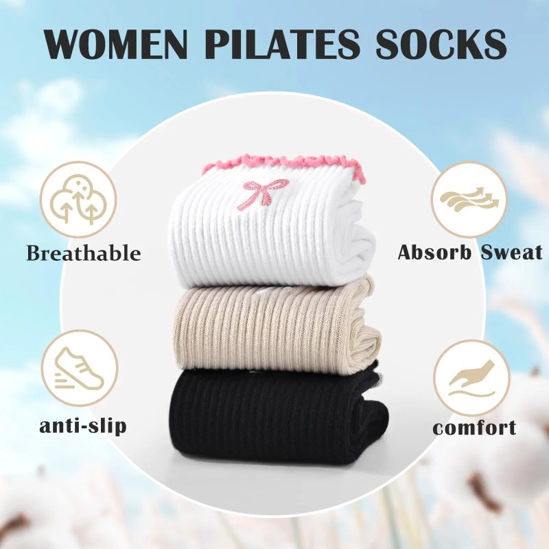 Professional Yoga Socks, Cotto - Pilates Yoga Origin ulasan dan harga