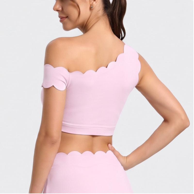 New Lace Short Yoga Vest For W - Pilates Yoga Wear ulasan dan harga