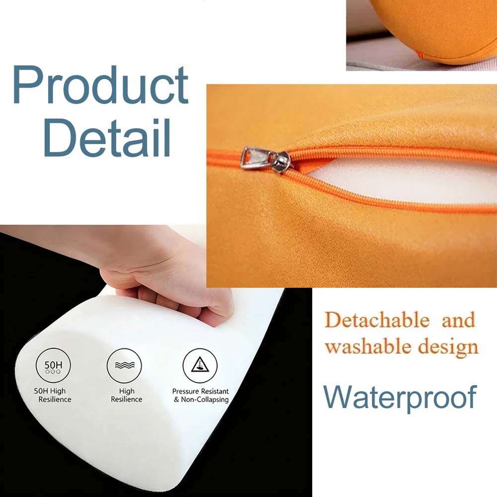 Ergonomic Cylindrical Lumbar P - Bolster Cushion Round ulasan dan harga
