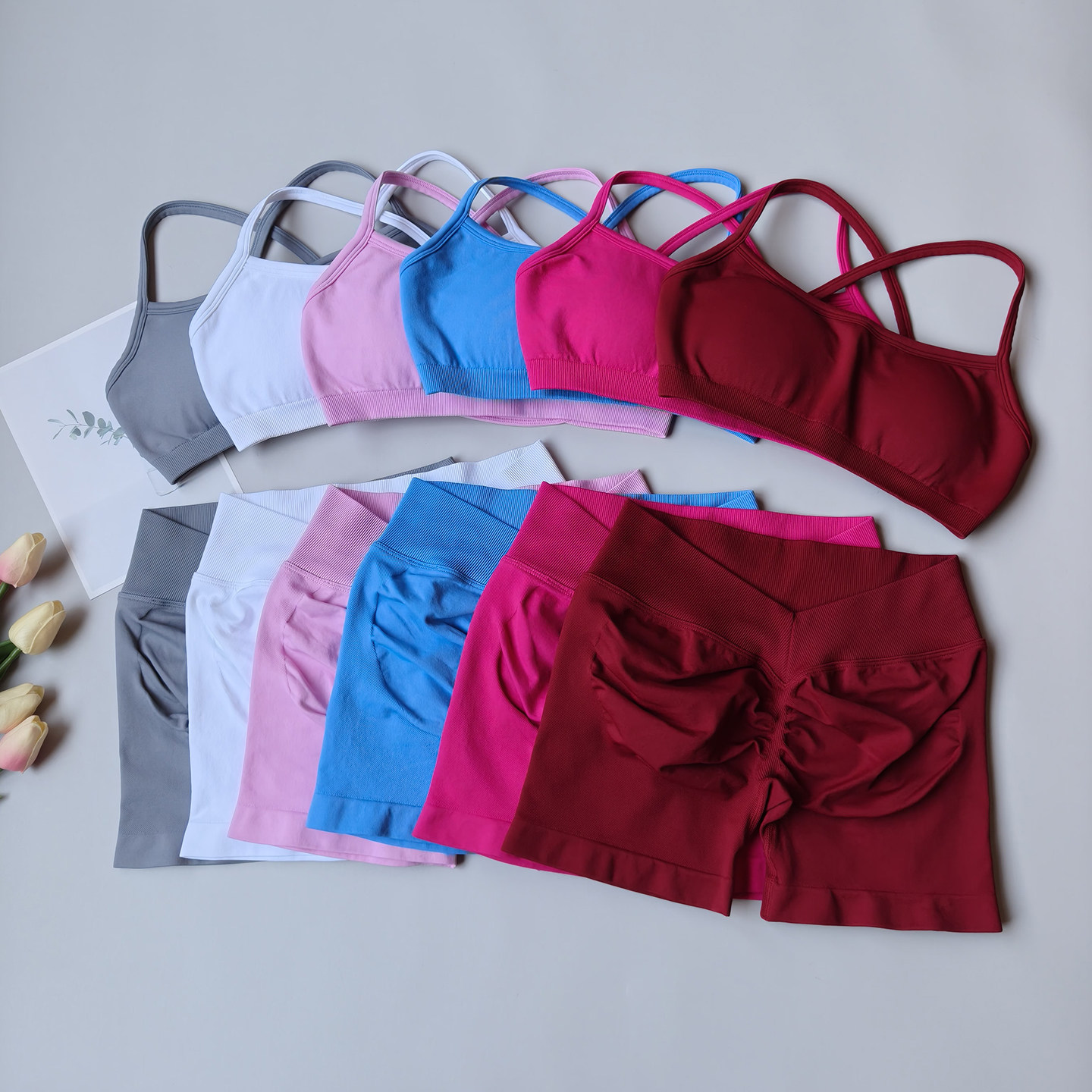 Women's Seamless Yoga Set Quic - Pilates V Yoga ulasan dan harga