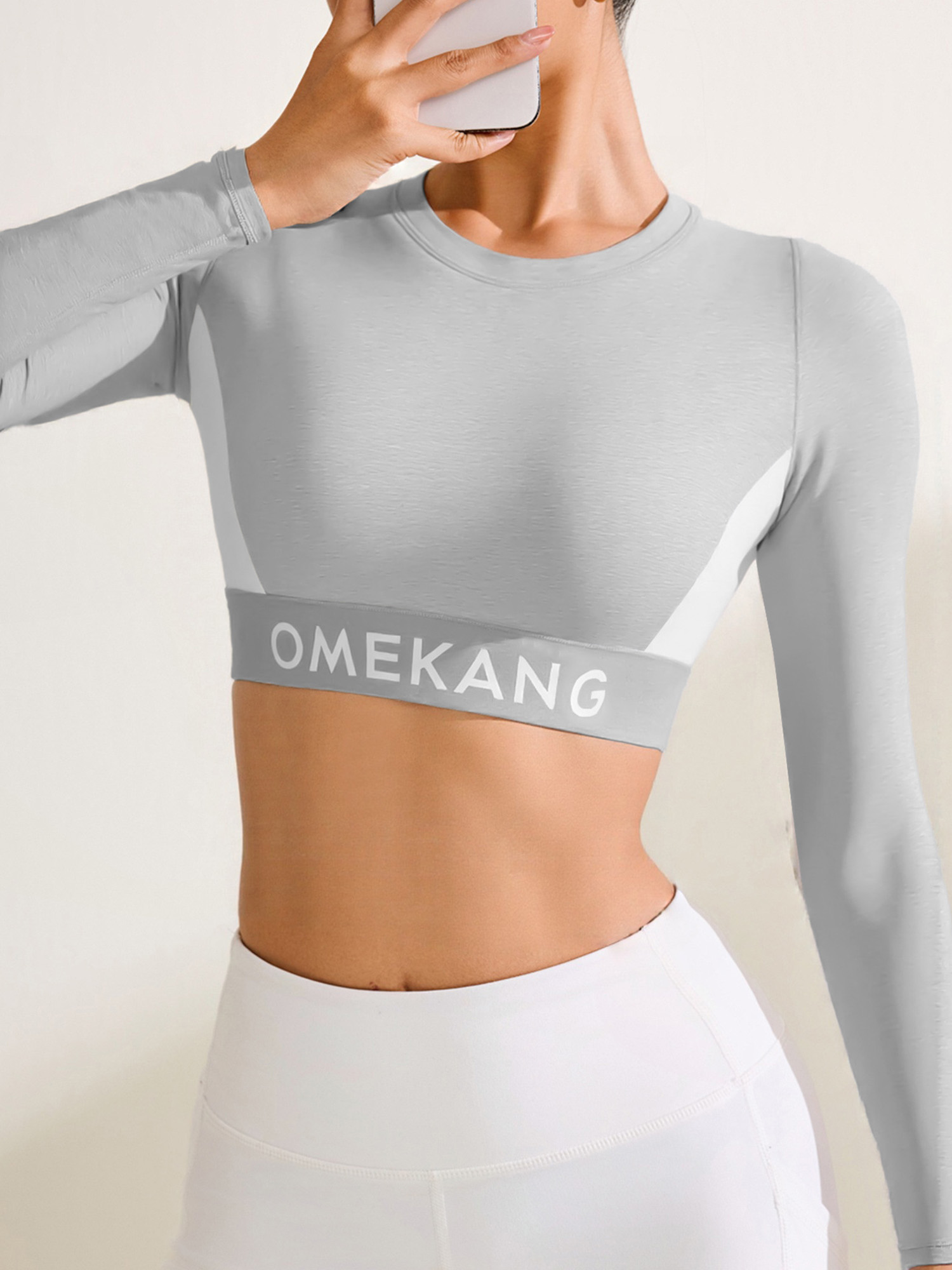 Women's Yoga Crop Top Sleeve L - Pilates Yoga Top ulasan dan harga