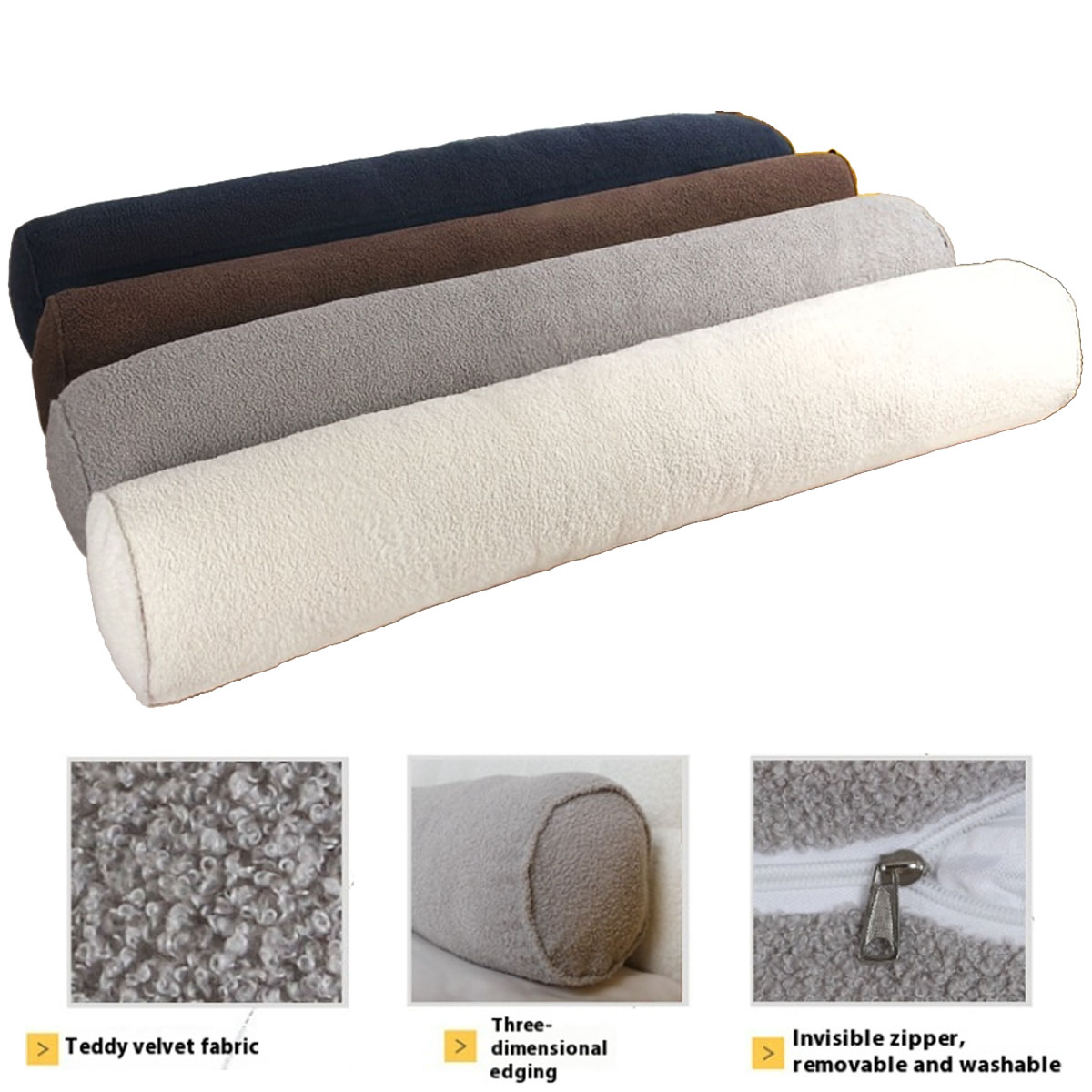 Round Bolster Pillowcase Long  - Bolster Cushion Round ulasan dan harga