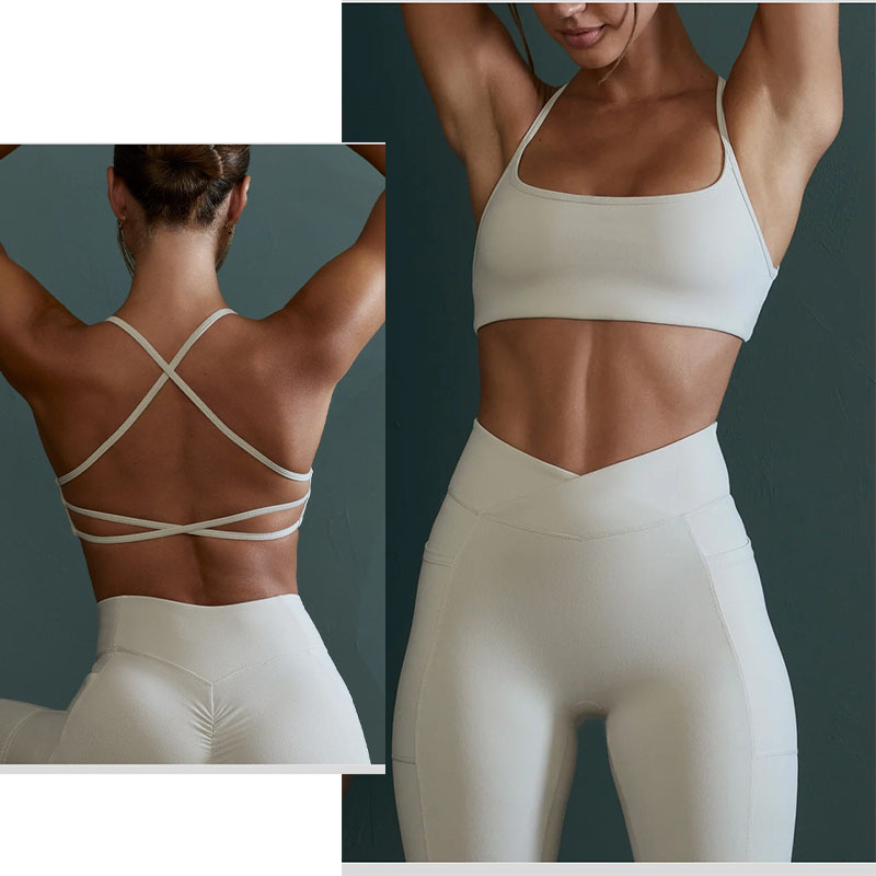 Aiithuug Crisscross Back Yoga  - Pilate Yoga Workout ulasan dan harga