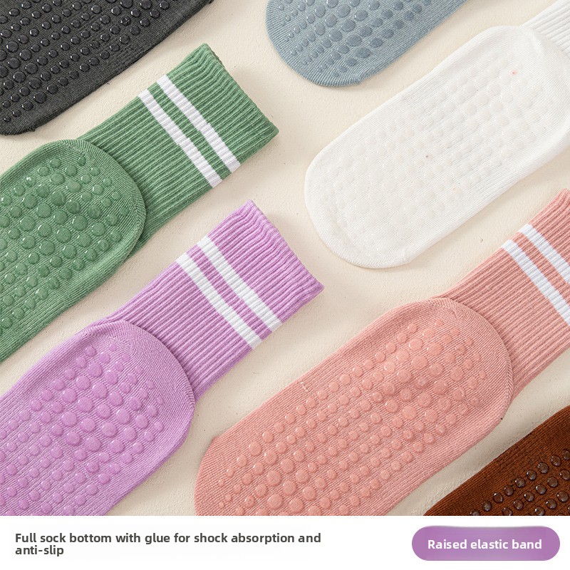That girl Women Mid Calf Doubl - Pilate Yoga Workout ulasan dan harga
