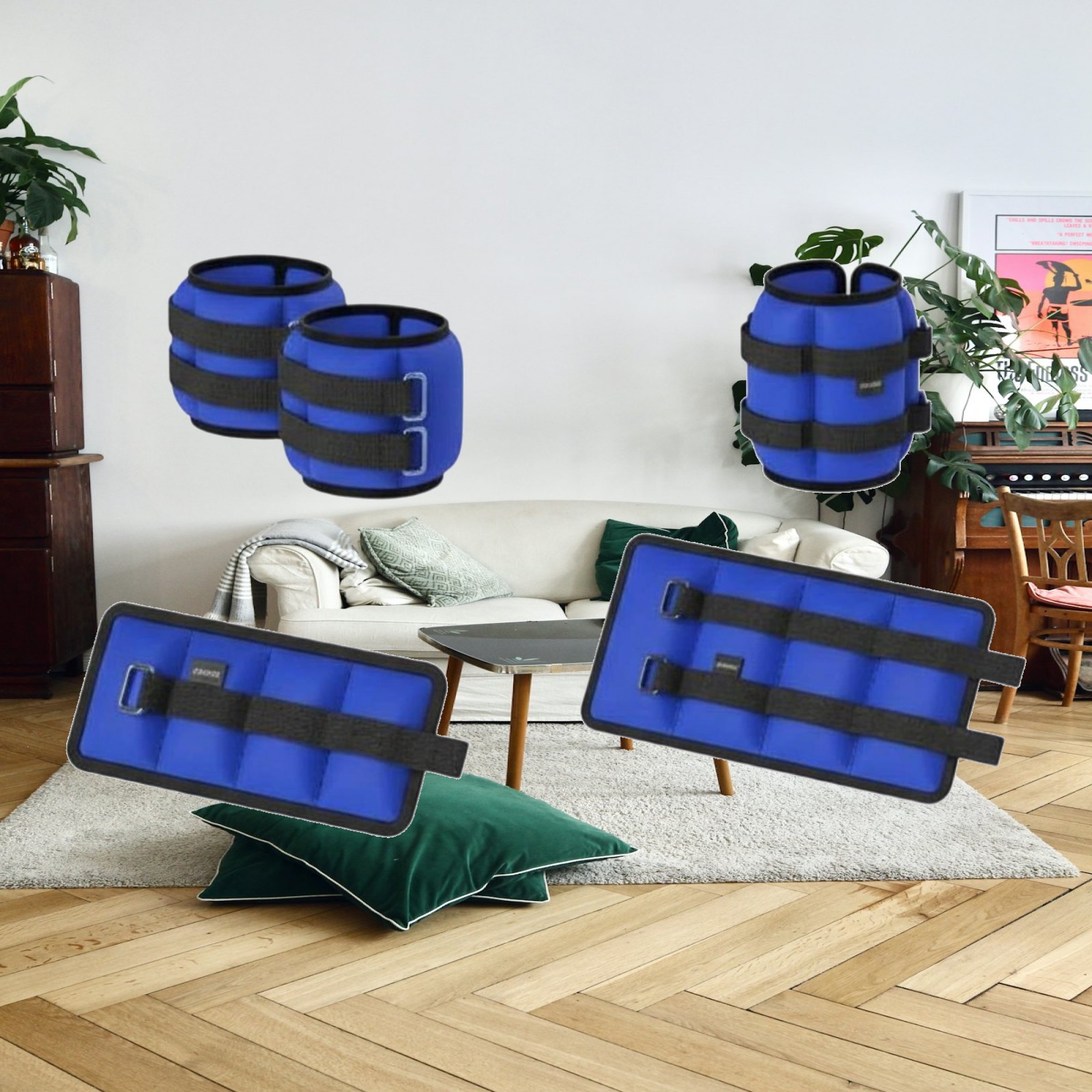 Leg Sandbag 1kg Ankle Weights  - Pilates Yoga Oxford ulasan dan harga