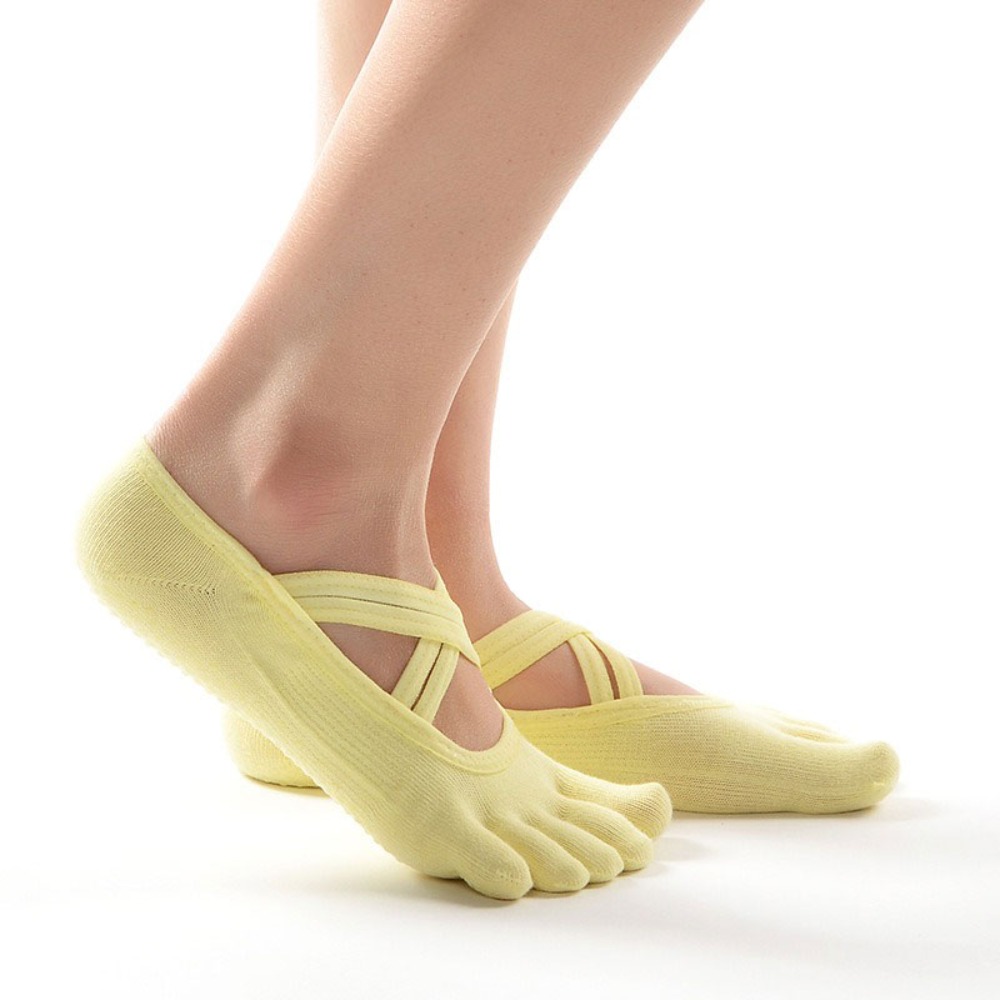 Women's Five Toe Yoga Socks wi - Pilate Yoga Workout ulasan dan harga