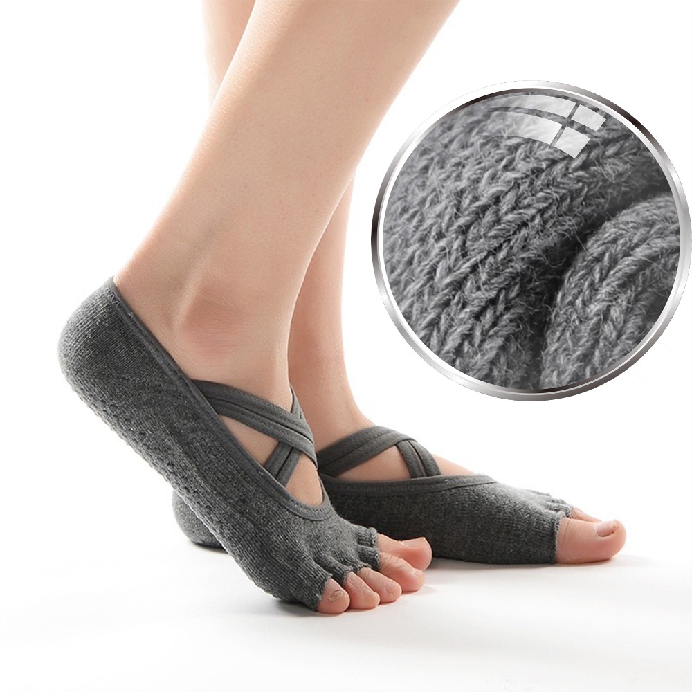 Women's Five Toe Yoga Socks wi - Pilate Yoga Workout ulasan dan harga