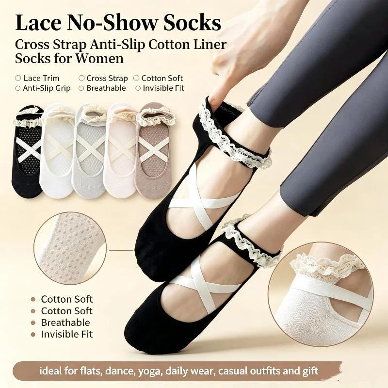 1Pairs Cute Lacework Pilates S - Pilates & Yoga Unleashed Studio ulasan dan harga